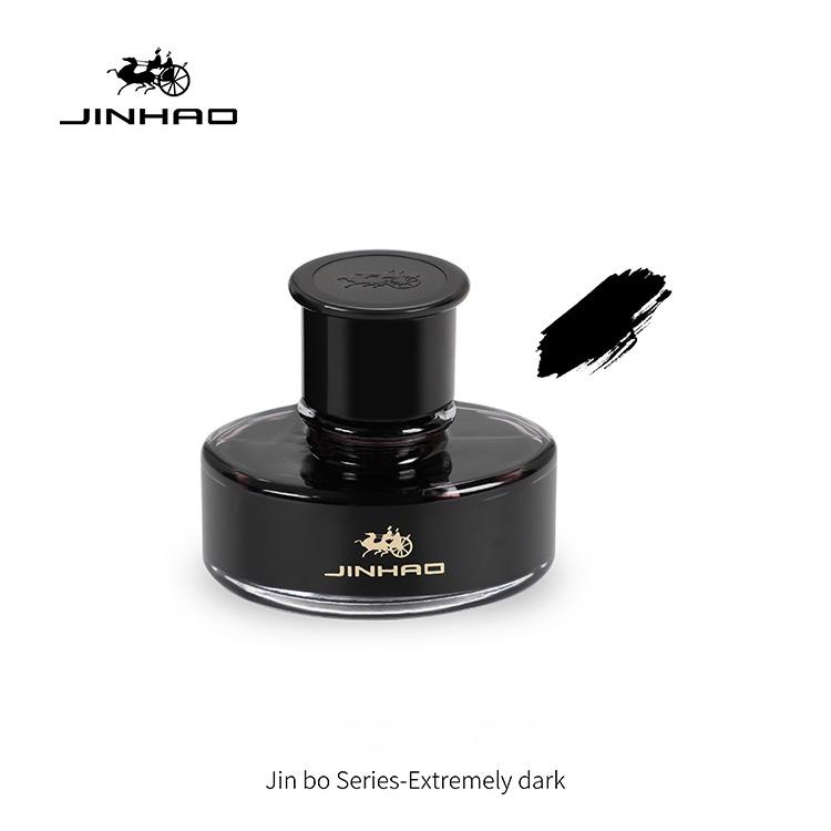 

JINHAO 50ml Jin Bo Series Fountain Pen Ink Glass Bottle Dip Pen Inks Refilling Art Ink Supplies Calligraphy Writing Stationery чёрный