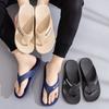 New Summer MenTrendy Beach Flip Flops Sandals Casual Non-Slip Soft Sole Plastic Slippers