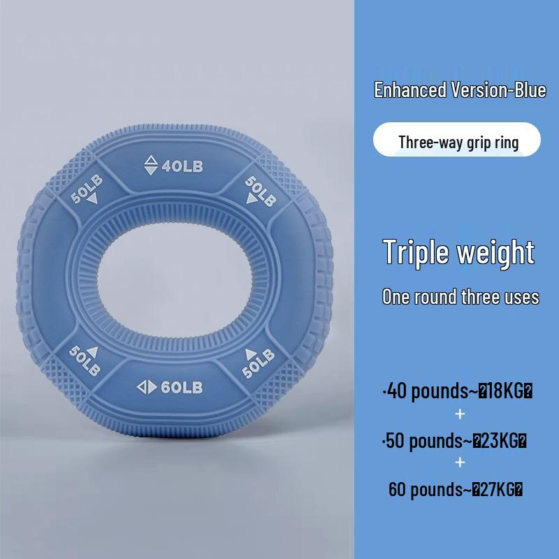Silicone Grip Ring Hand & Finger Strength Trainer for Men