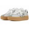 adidas VL Court Bold Moonlight Ballet Low Top Skateboard Shoes Women's Silver White IH3083(Team2400-)