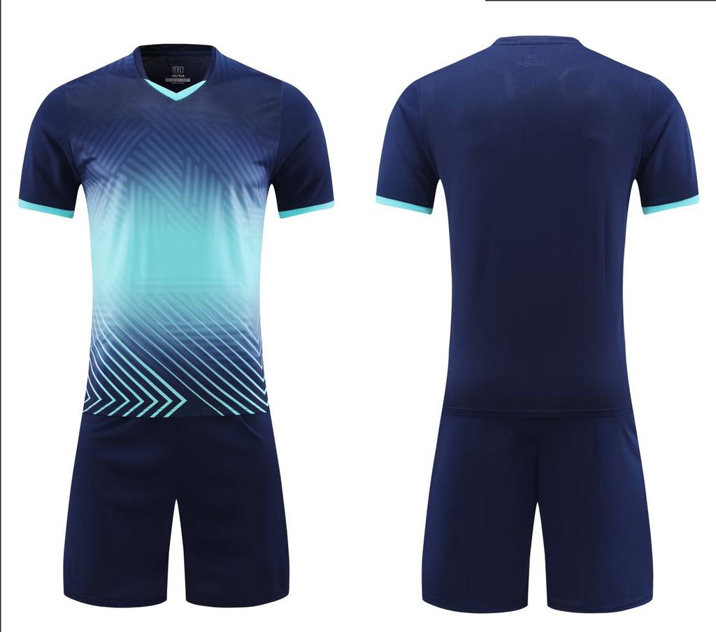 Soccer Uniform Set Printing Number: Adult Quick-Drying Breathable Soccer Uniform, Children'S Student Training Clothing, Sportswear