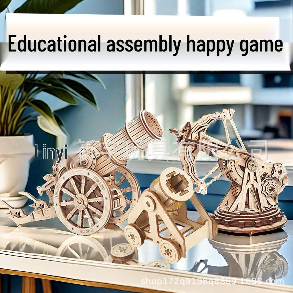 DIY Wooden Science Model Kit for Creative Kids