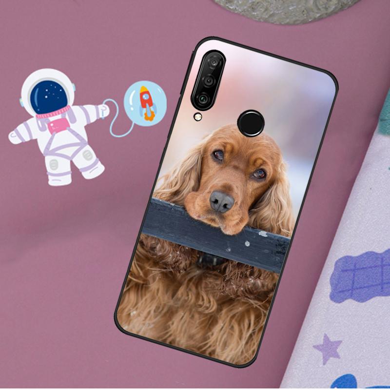 Cocker Spaniel Dog For Huawei Nova 11i 7i 8i 12i 12s Y73 Y70 Y90 Y60 Y72 Y61 Y91 9 10 SE P40 Lite P30 Pro Case