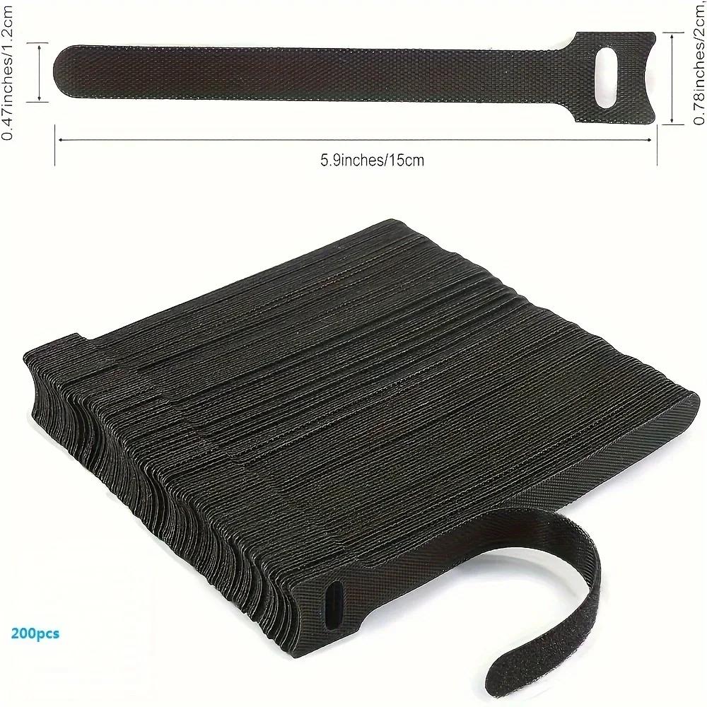 10pcs/50pcs Cable Organizer Cable Management Cable Winder Tape Protector for Wire Ties Phone Accessories Organizador Cables