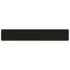 2 piece Bench Cushion VUGHT 2 pcs 100percent  Polyester Black