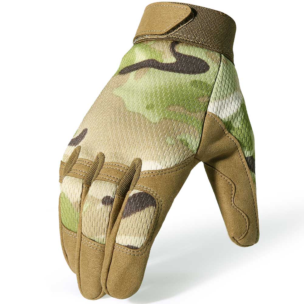 

Outdoor Sports Tactical Gloves Training Climbing Shooting Cycling Bicycle Wearproof Riding MTB Road Bike Lightweight Mittens Men S