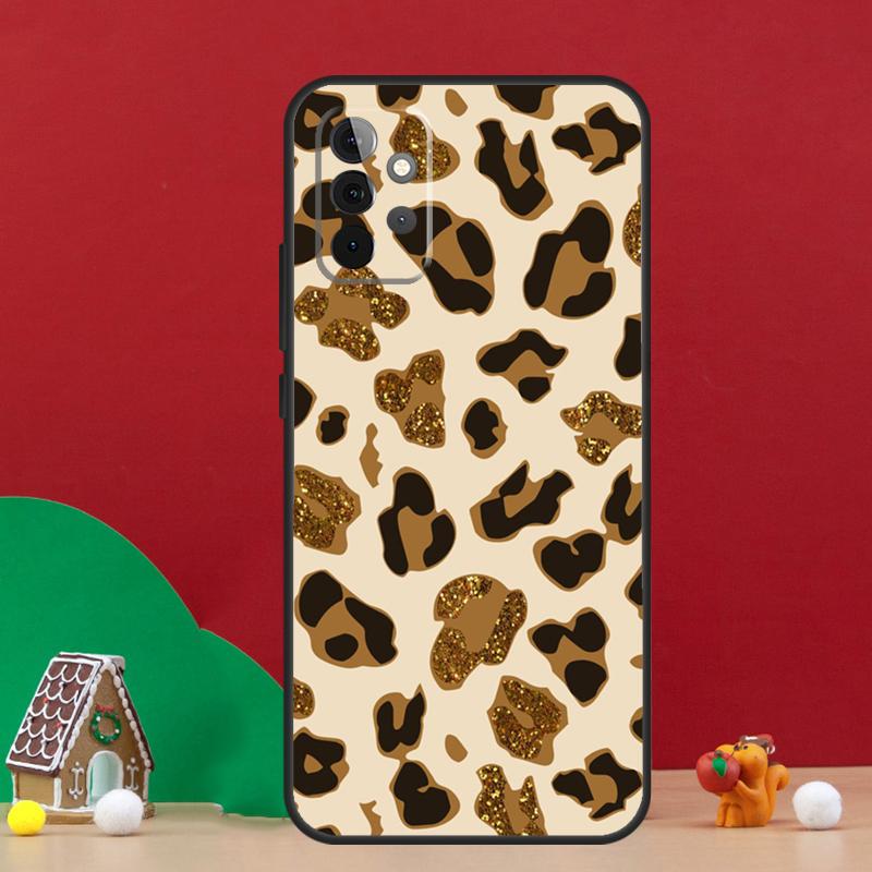 Leopard Pattern Animal Colorful Case For Samsung Galaxy A36 A56 A06 A13 A53 A32 A12 A22 A52 A35 A17 A16 A55 A15 A54 A34 A14