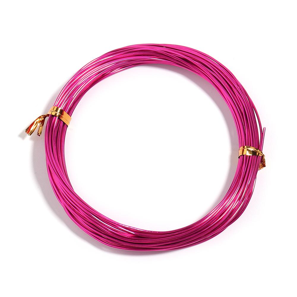 Colorful Aluminum Wire For Ornament Making DIY Crafts Material Handmade Finding Accessories Flexible Wire Round Aluminum Wire