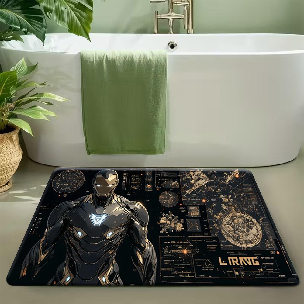 1pc Marvel Venom & Spider for Man Doormat for Indoor Entrance/Hallway/Bedroom, Unique Home Decor Mat, Ideal Gift for Marvel Fa 40cm x 60cm