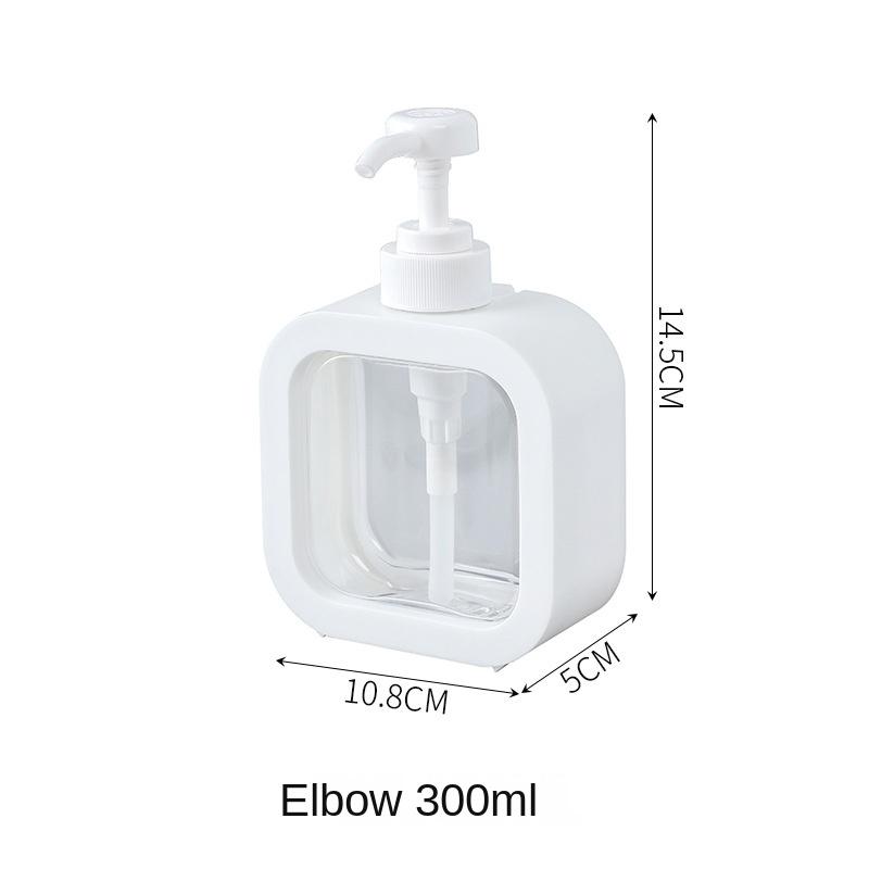 Large Capacity Press Pump Dispenser Bottle Refillable Bottle Shampoo Soap Shower Gel Lotion Detergent Storage Container #3419