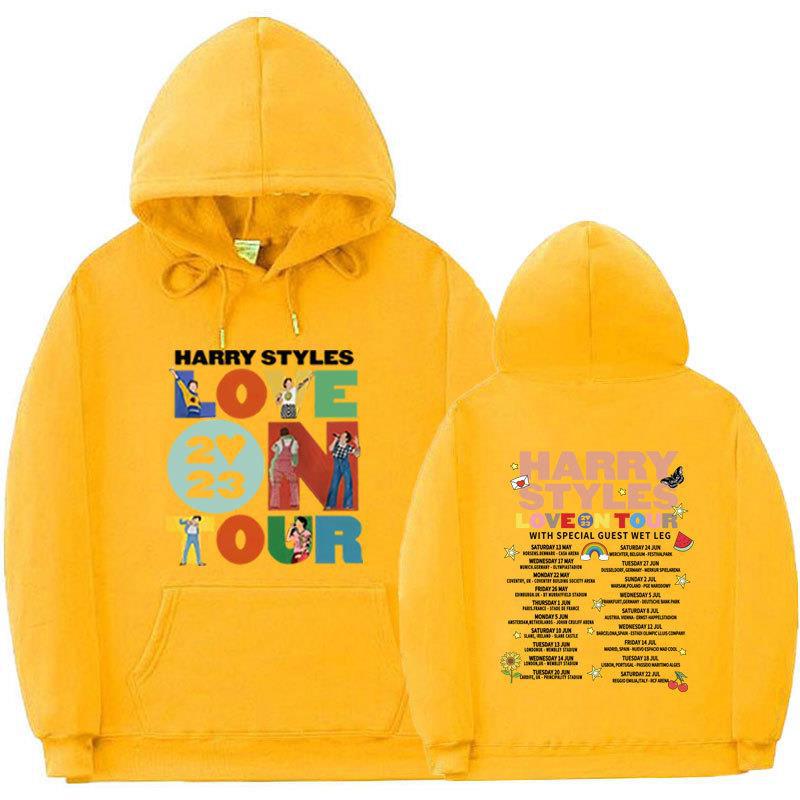 Unisex Love On Tour 2023 Letter Print Casual Sports Hoodie