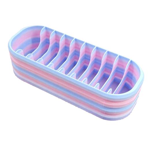 Úložný box na diamantové sáčky Držák na příslušenství pro Diamond Art s 10 přihrádkami Organizér na řemeslnické potřeby pro diamantové sáčky Tužky A Nástroje