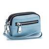 Genuine Leather Women's Wallet Clutch Purse Bag with Big Storage Capacity and Wrist Strap
