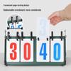 Outdoor Sports Flip Scoreboard for Basketball, Table Tennis, Badminton, and Volleyball.