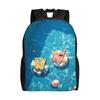 Custom S-Sponges Anime Bobes Backpack Men Women Basic Bookbag for College School Cartoon Bags