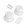 RV Plumbing Vent Cap Replacement Kit Sewer Vents for 1 to 2 3/8 inch Tube