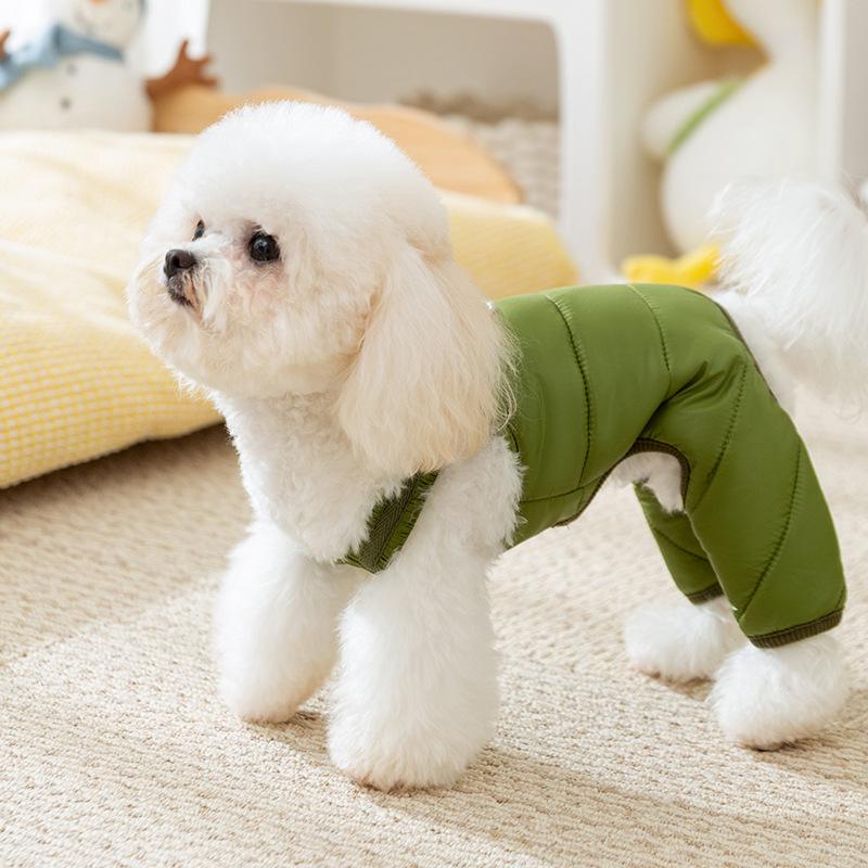 Haustier Overall Teddy Bigbear Pomeranian Kleiner Hund Hundekleidung Malteser VIP Schnauzer Hose