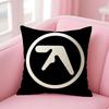 Aphex Twin Richard D James Cushion Cover Natural Linen Pillow Case DoubleSided Print Decorative Sofa Pillowcase Home Decor Gift