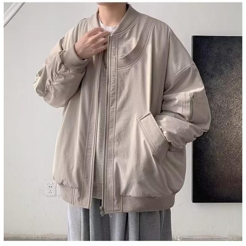 Cleanfit Vintage Fliegerjacke Herren S Lässiger Baseballmantel