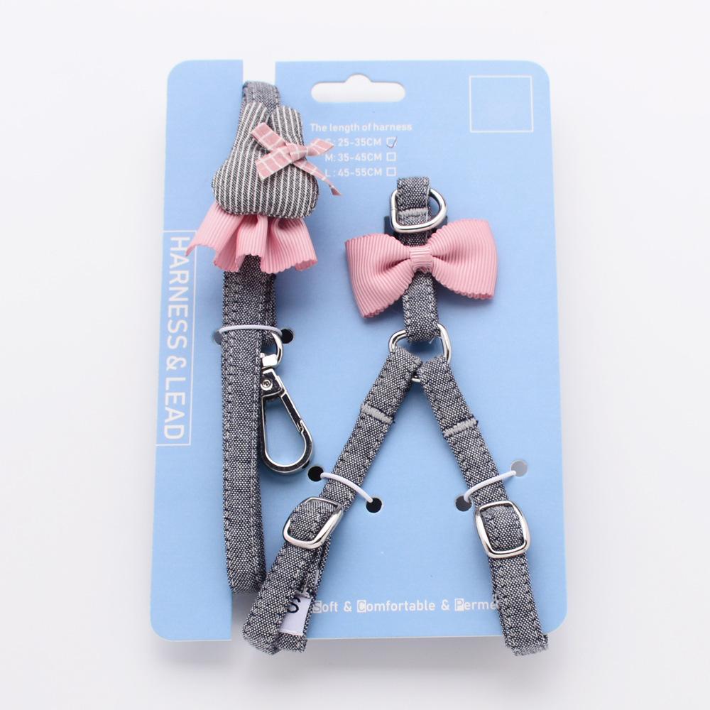 

Оригинальный поводок-шлейка для питомца, котенка, собаки, для собак-чашек, сверхмаленьких щенков, поводок для выгула S