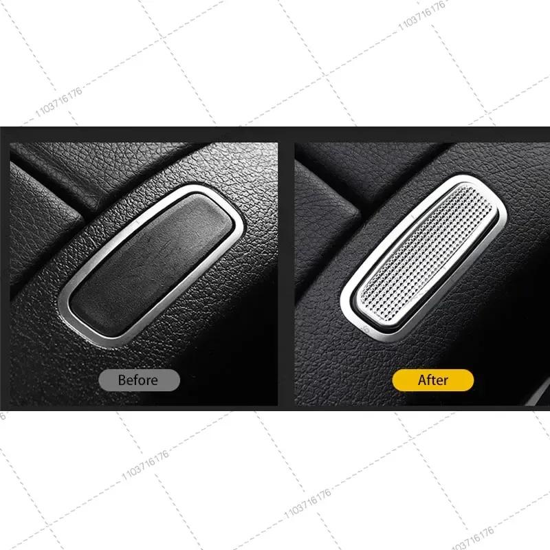 Car Handrail Button Sticker Armrest Box Button Sticker For Mercedes Benz A B Class GLA GLB CLA W177 W247 H247 X247 C118 +