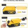 Power Wheel Adapter for Dewalt 20V Battery Series with Fuse, Switch & Wire Terminal, 3Pcs 30A Fuse, 12 AWG Wire Battery Converter Connector DIY for