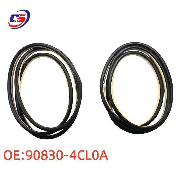 90830-4CL0A Door Frame Sealing Strip for 2014-2020 Nissan X-TRAIL T32 Qashqai 90830-4CL0A