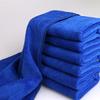 30x30 Microfiber Car Cleaning Towels, 25-Pack, Small Square for Car Wash and Gift.