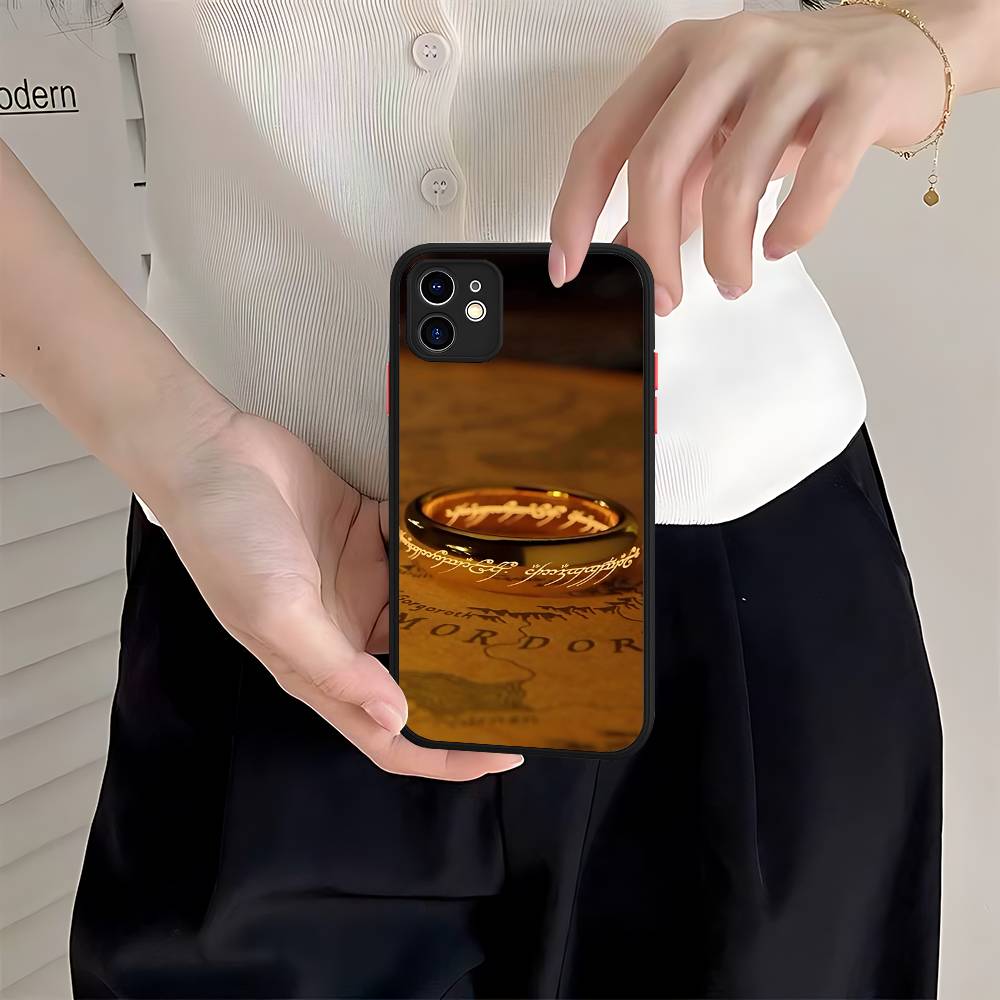 The Lord Of The R-Rings Phone Case For IPhone 16e 16 15 14 13 12 11 Pro Max X XS MAX Plus Spuerstar Matte Cover