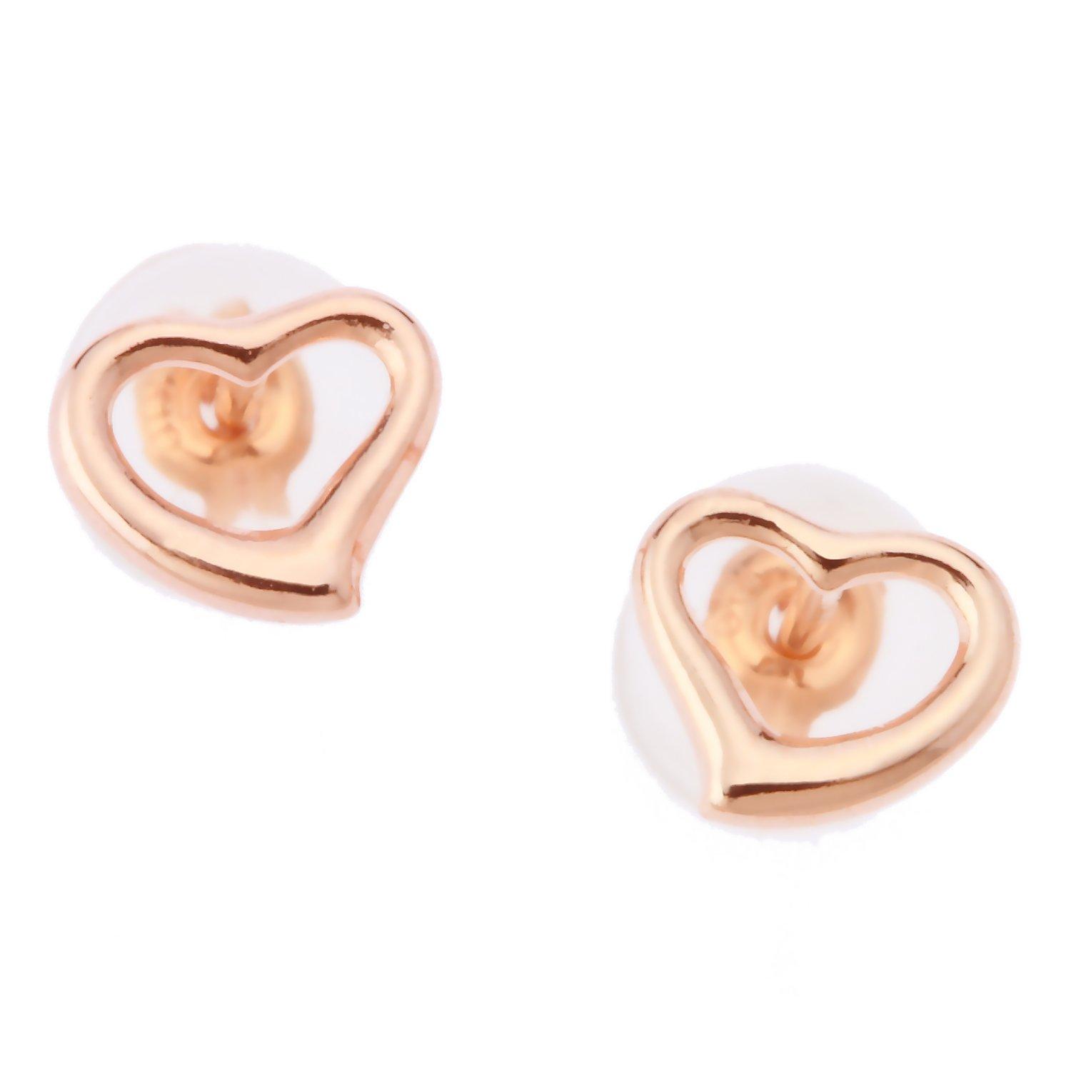 

Сережки Vendome K10 Рожеве золото Відкрите серце GAAA0003 PG [Офіційні] [VA Aoyama] рожевий