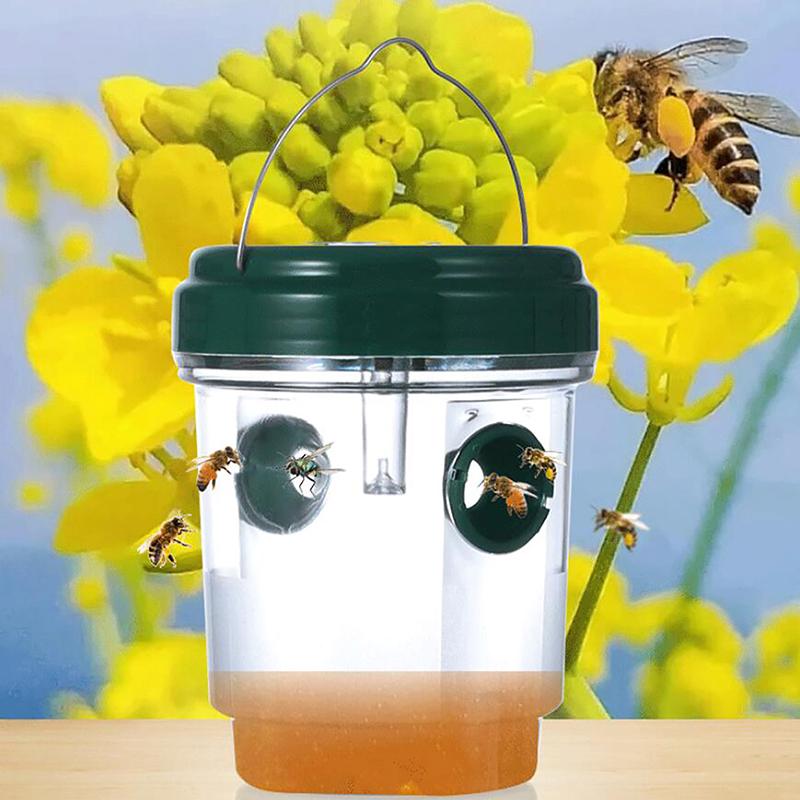 Solar-Powered Insect Trap – Mosquito & Fruit Fly Catcher for Orchard, Garden, and Bee Protection