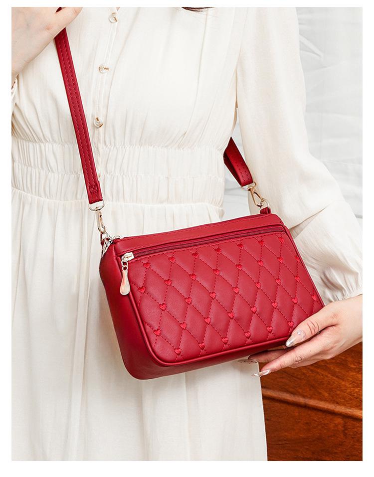 Mr. Puffer 2024 Women's Large-Capacity Quilted Messenger Bag - Versatile Summer Shoulder Bag
