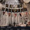 18th Birthday Party Decoration Set - Balloons & Backdrop for Boys and Girls