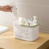 Hand-held Bath Basket Storage Basket, Bathroom Hand-held Bath Basket Dry and Wet Separation Storage Basket, Bathroom Bath Basket