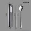 Portable Travel Stainless Steel Tableware Set