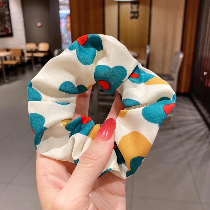 Elegant Satin French Ribbon Bow Hair Tie for Women