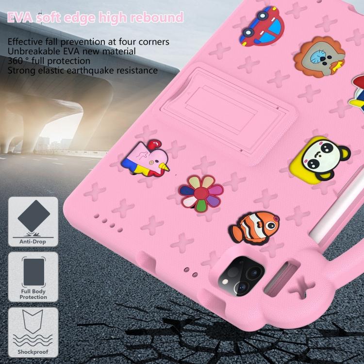 Für iPad 2025 / 2022 Griff Ständer Kinder EVA Stoßfest Tablet Hülle