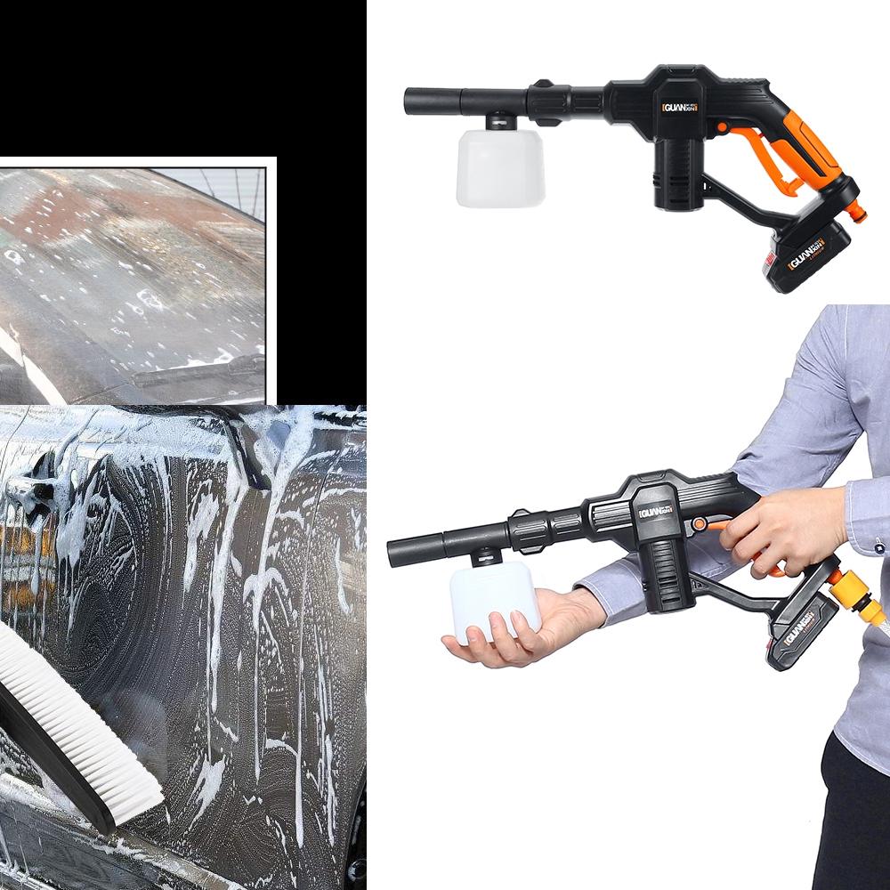 Car Washer Guns Cordless Pressure Cleaner 12V Rechargable Car Care Washing Machine Electric Cleaning Device Home Garden