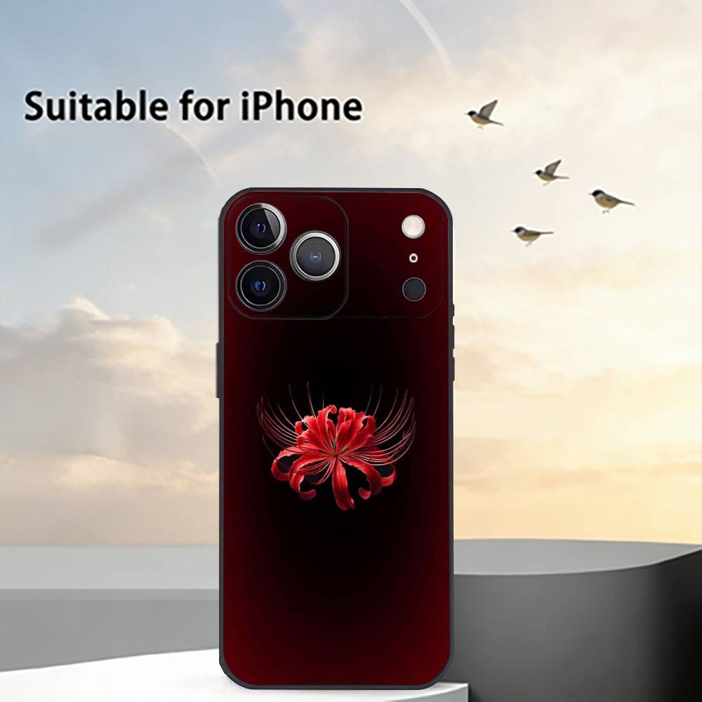 

Красный Паук L-лилия Чехол для Телефона Силиконовый Мягкий Для IPhone 17 16 15 14 13 12 11 X XR Plus Pro Max Plus iPhone15promax