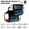 Car Radio Multimedia MP5 Player Head Unit Stereo BT For Mitsubishi Pajero 3 2000-2006