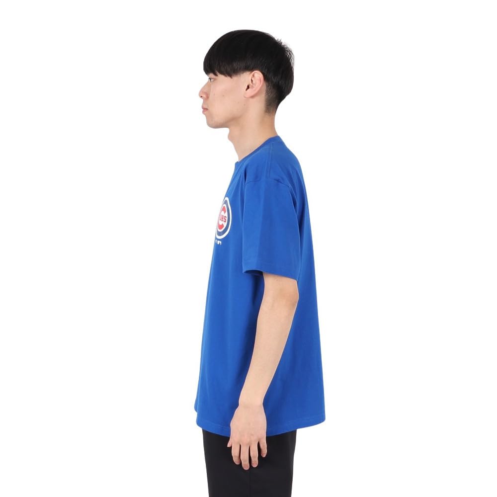 Fanatics MLB Jersey Logo Tee Chicago Cubs ML0125SS10 Blue Large