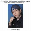 ATEEZ Le 12ème Mini Golden Hour Part.3 Applemusic Événement de Signature de Fans Photocard KPOP