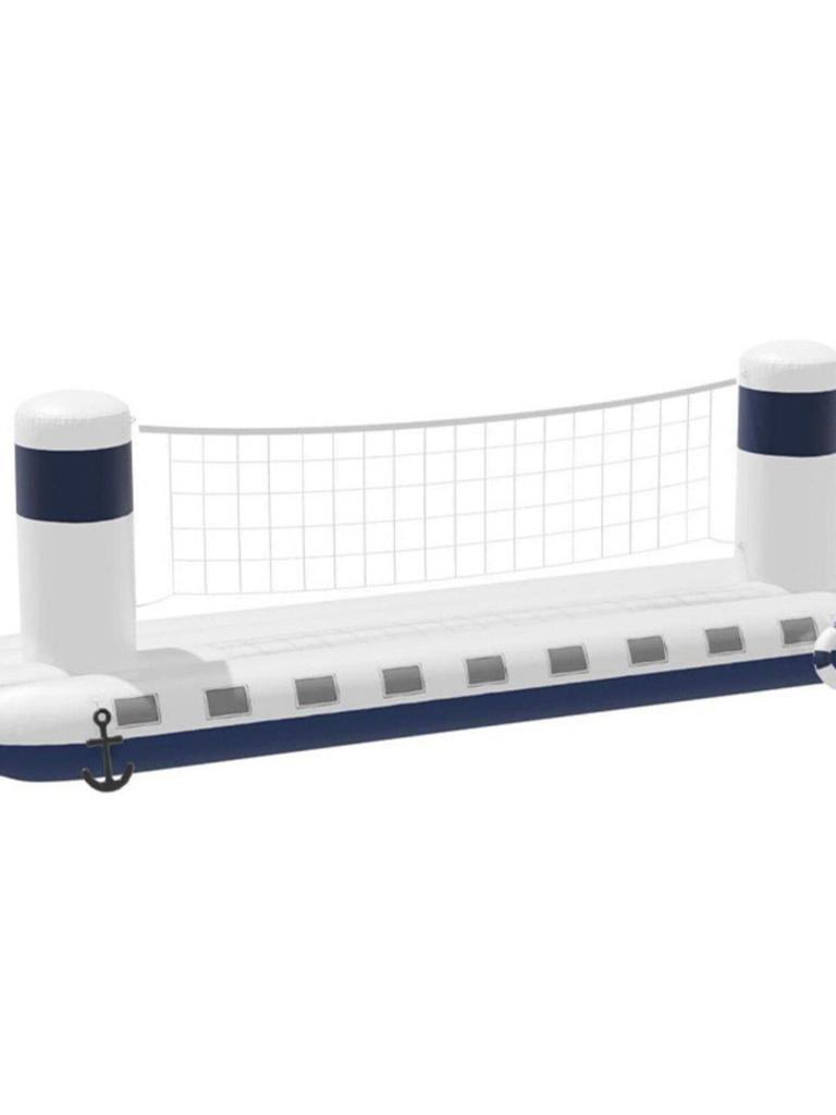 Inflatable Water Castle Volleyball & Basketball Net for Adults