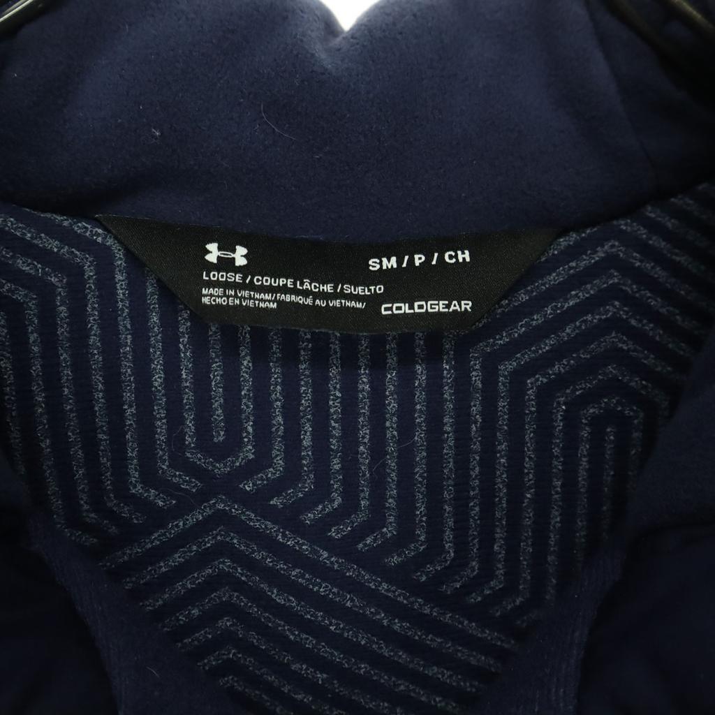 UNDER ARMOUR COLDGEAR Long sleeve Bench coat SM Navy Men's Used