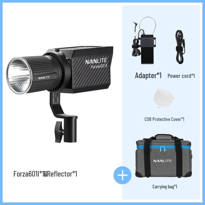 

Nanlite Forza 60/60B II Bi-color Spotlight Kit for Photography and Outdoor Shooting