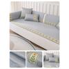 Summer Sleeping Mat Sofa Cushion Cooling Mat for Summer Popular Solid Wood Leather Sofa Cover Slipcover Full Covered Cushion