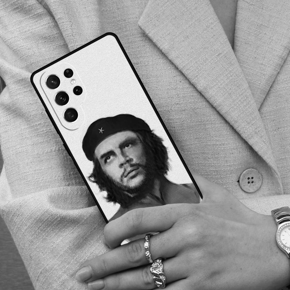 che guevara Smoking Cigar SOFT Cell Phone Case for Samsung Galaxy S26 Ultra S25 S24 S23 S22 S21 S20 Note10 Cover