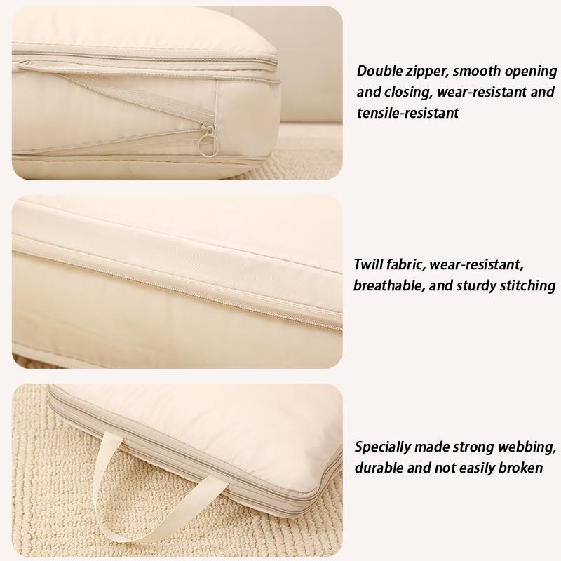 4Pcs Compressive Travel Storage Bags Thick Zipper Storage Bags Travel Accessories Travel Organizer Bags