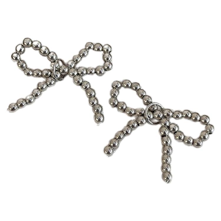 Unique Pearls Butterfly Bowknot Shoe Ornaments Decoration Portable Footwear Accessory with Thess Elegant Charm