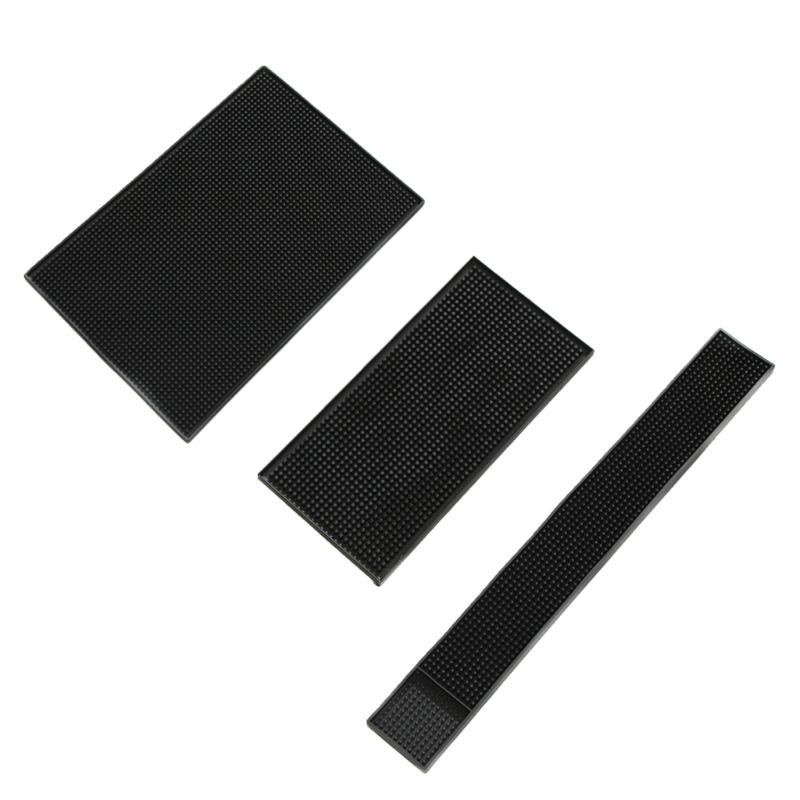 Bar Mat Non-Slip Bar Service Spill Mat Bar Table Mat Restaurant Kitchen Counter Bar Pad Anti-Skid Heat Resistant Drain